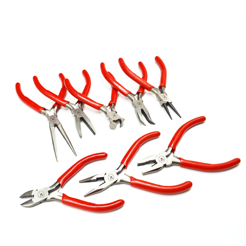 K-master Jewelry Pliers Tools Multi Tools Mini Combination Plier,Daigonal Cutting Plier,Long Nose Plier